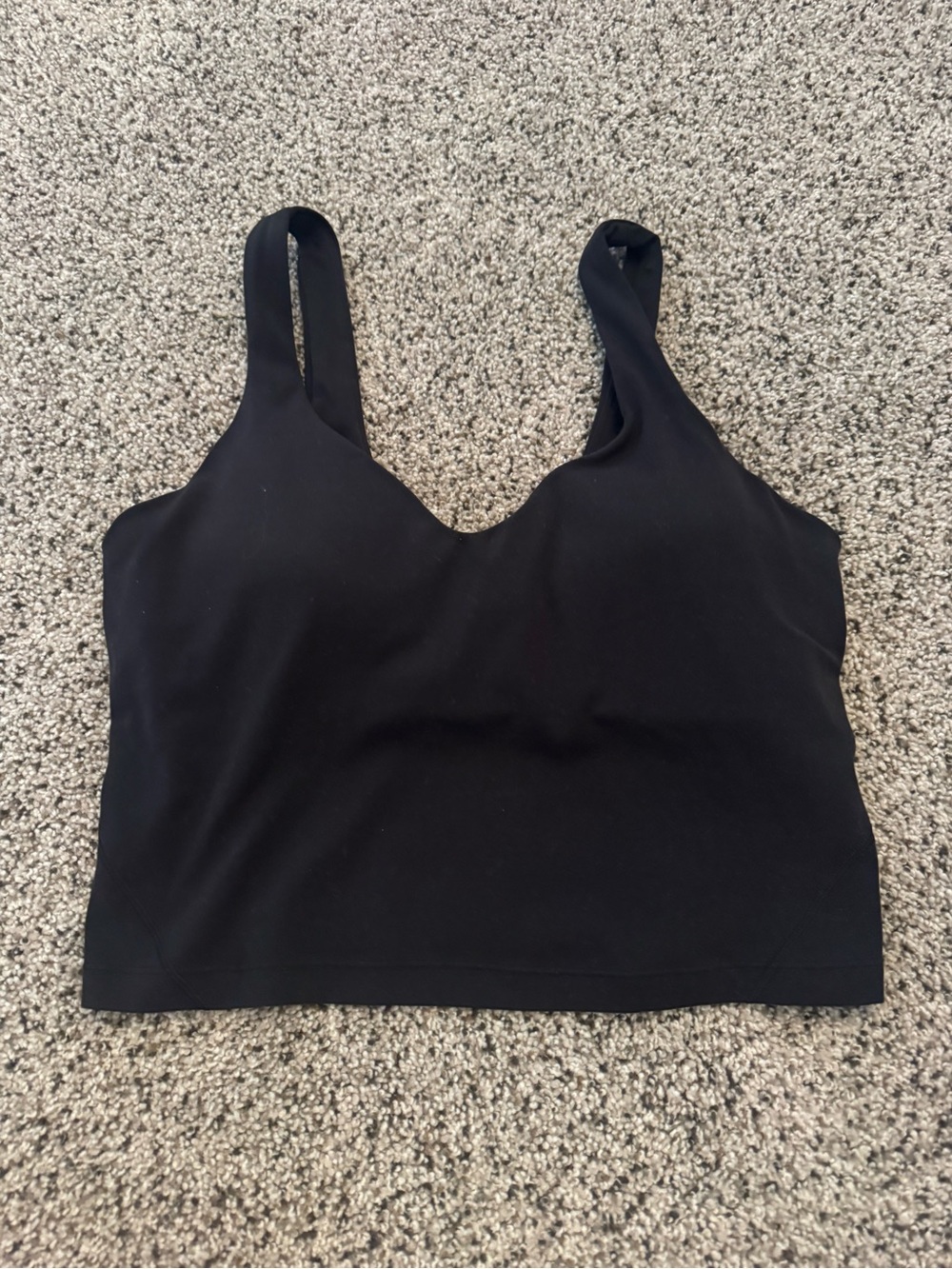 Black Lululemon align tank
